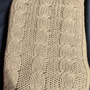 Burt's Bees Baby Gray Knit Blanket Used in Great Condition